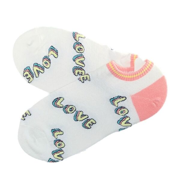 Women’s Two-Pack No-Show Socks - Retro Rollerskates NWOT - Picture 2 of 7